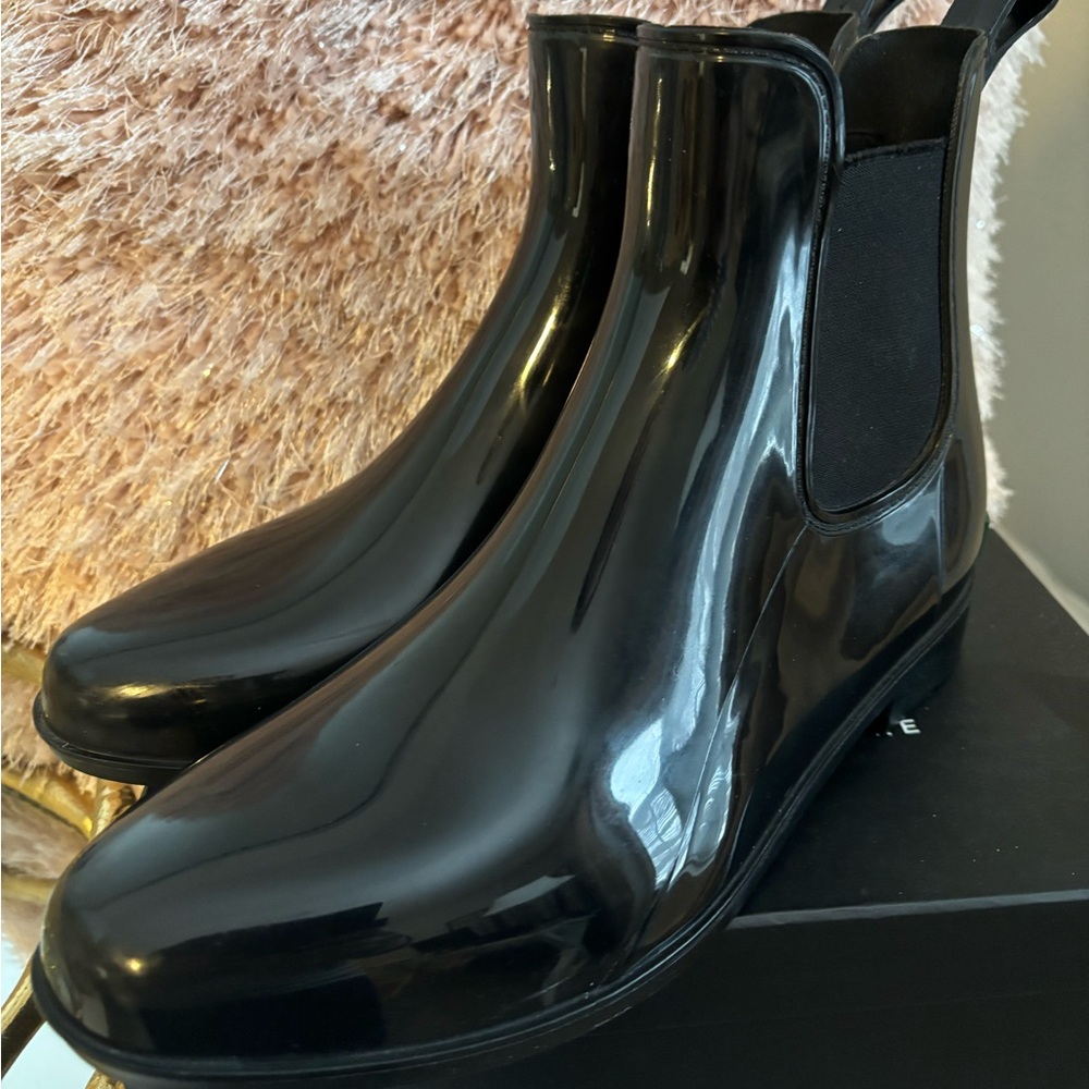 Ralph Lauren Women’s Black Rain/Snow Boots